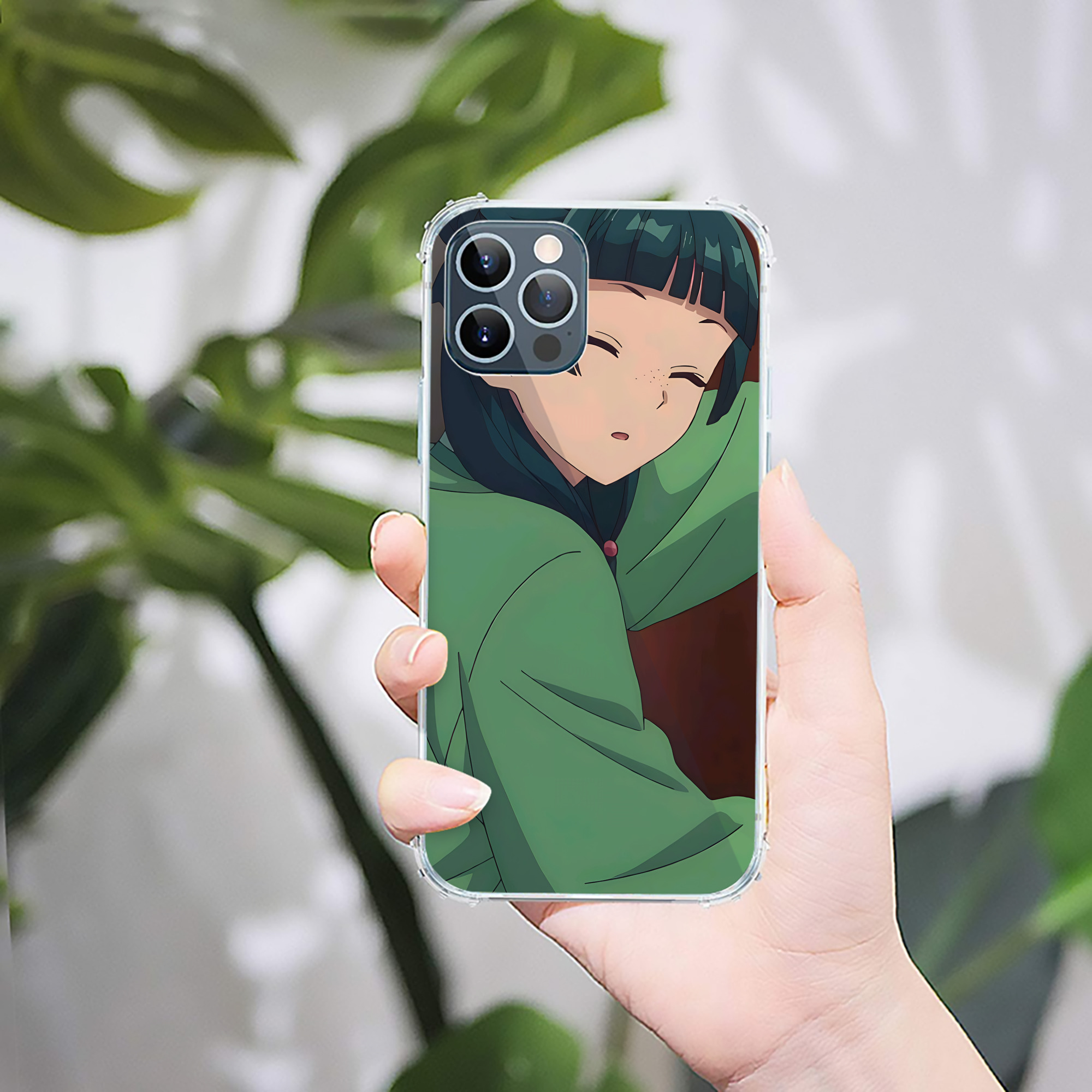 （画像用） 薬屋のひとりごと The Apothecary Diaries 【iPhone 12シリーズ対応】透明スマホケース（クリアソフトケース）